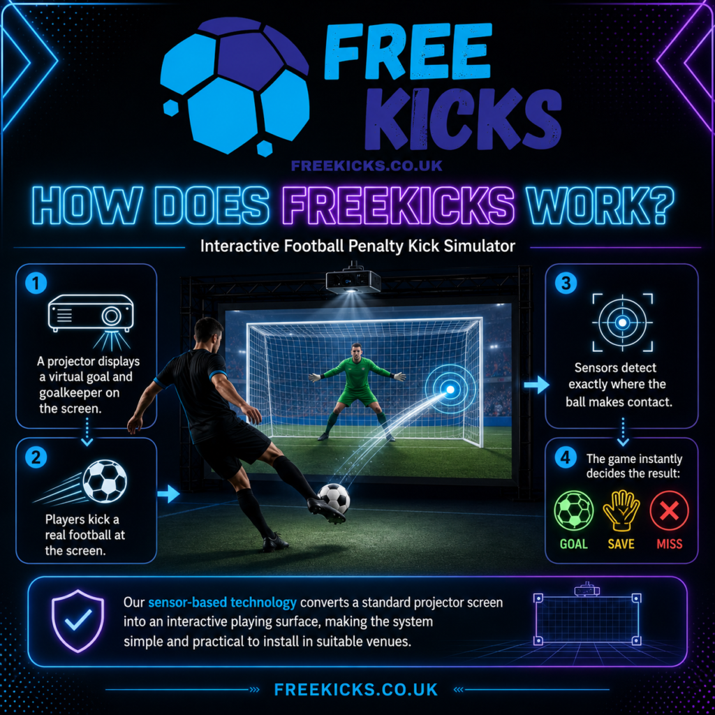 Free Kicks, Social Football. Real Football Penalty Kick Simulator in UK